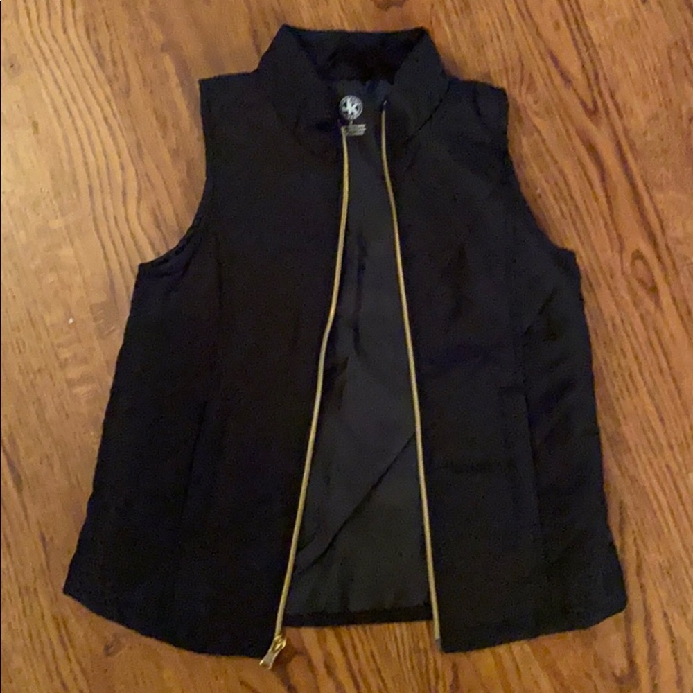 Girls black vest
